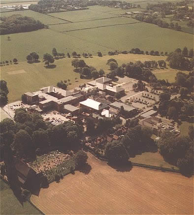 Aerial Photograph of Lymm High School 1995